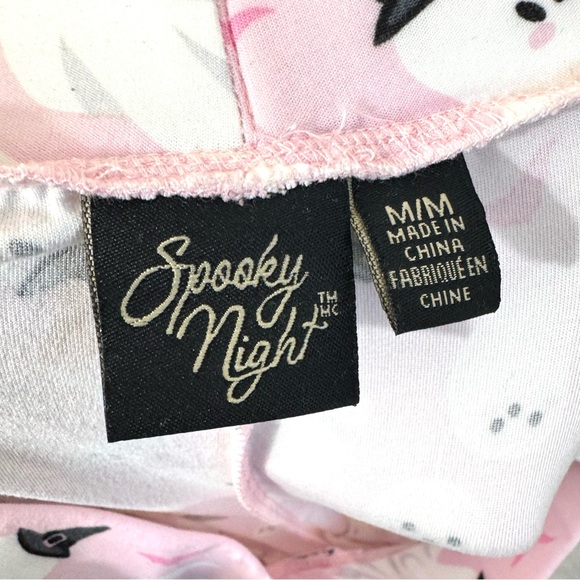 NWT Pink ghosts pajama lounge pants Medium M - Picture 3 of 3